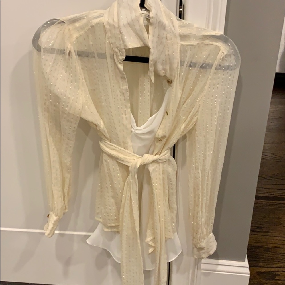 Milly undershirt and blouse